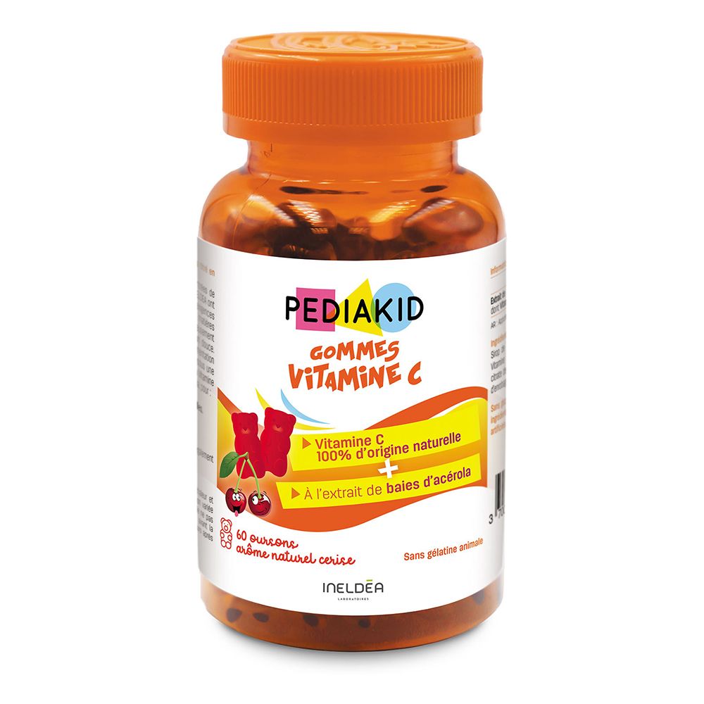 Pediakid® Gomme Vitamine C Ours Cerise