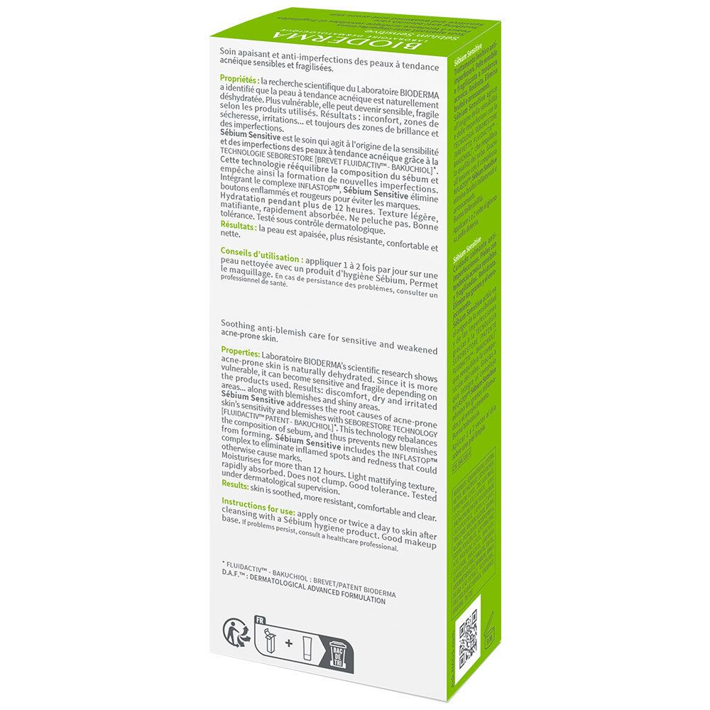 Dos de la boîte verte. Texte multilingue. Informations sur le produit et l'utilisation.