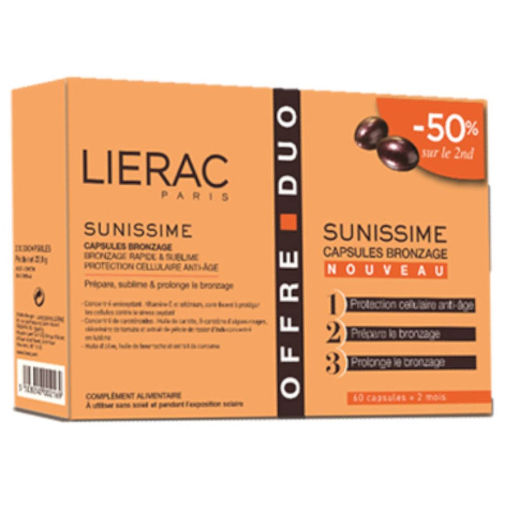 Lierac Sunissime Préparateur capsules Hâle rapide & sublime