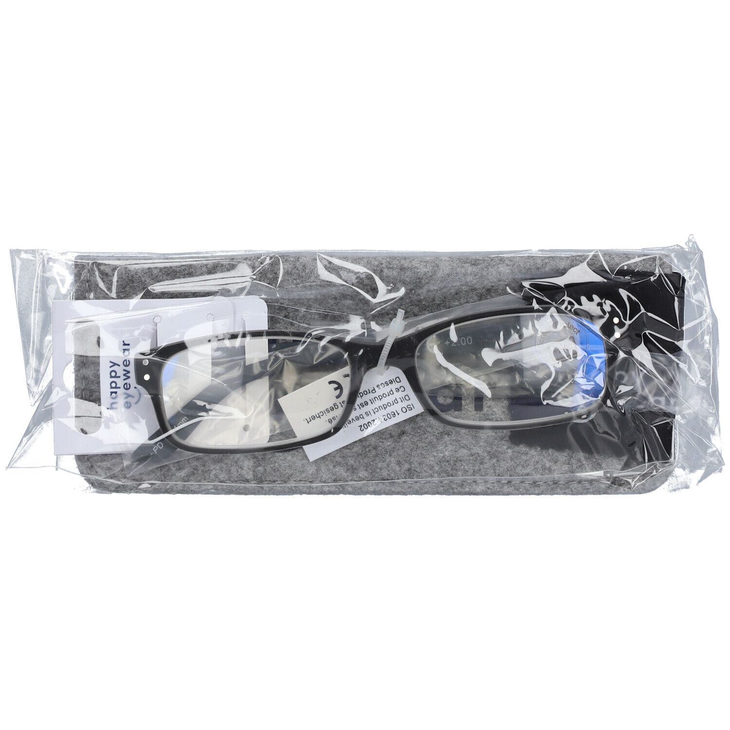 pharmaGLASSES® VisionBlue Pc01 Noir +2.00