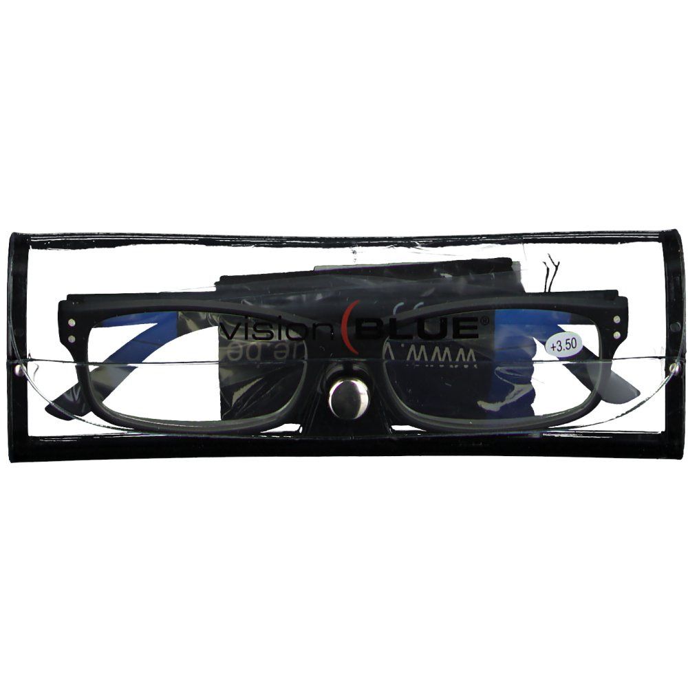 pharmaGLASSES® Visionblue Pc01 Noir +3.50