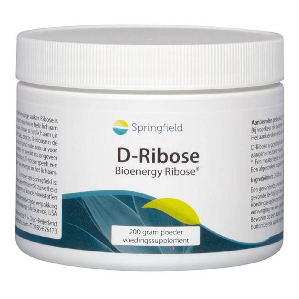 Springfield D-Ribose Bioenergy Ribose®