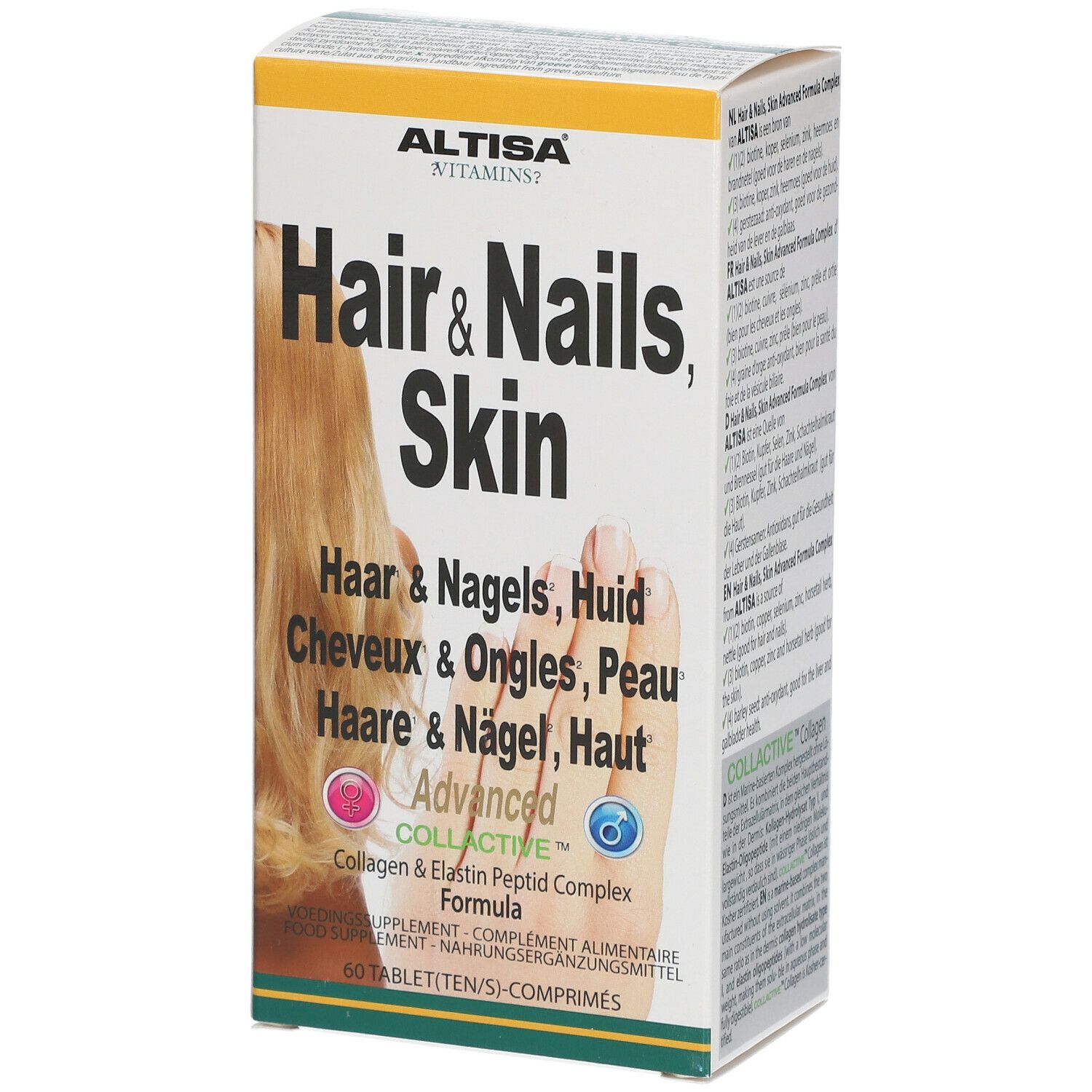 Altisa Haar-Nagels-Huid Complex Advanced 60 Tabletten