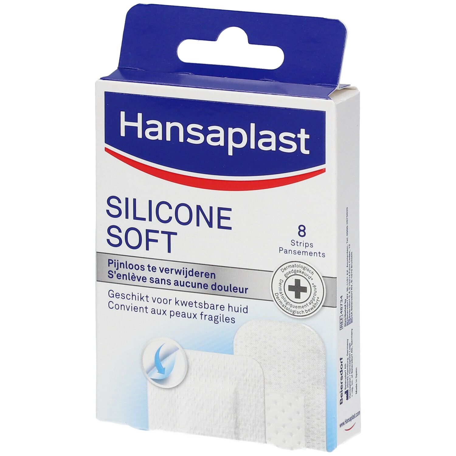 Hansaplast Pansement Silicone Soft