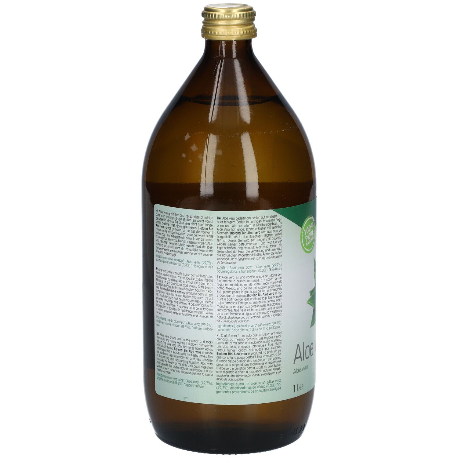 Biotona Aloe Vera Bio Sap 1000 ml Saft