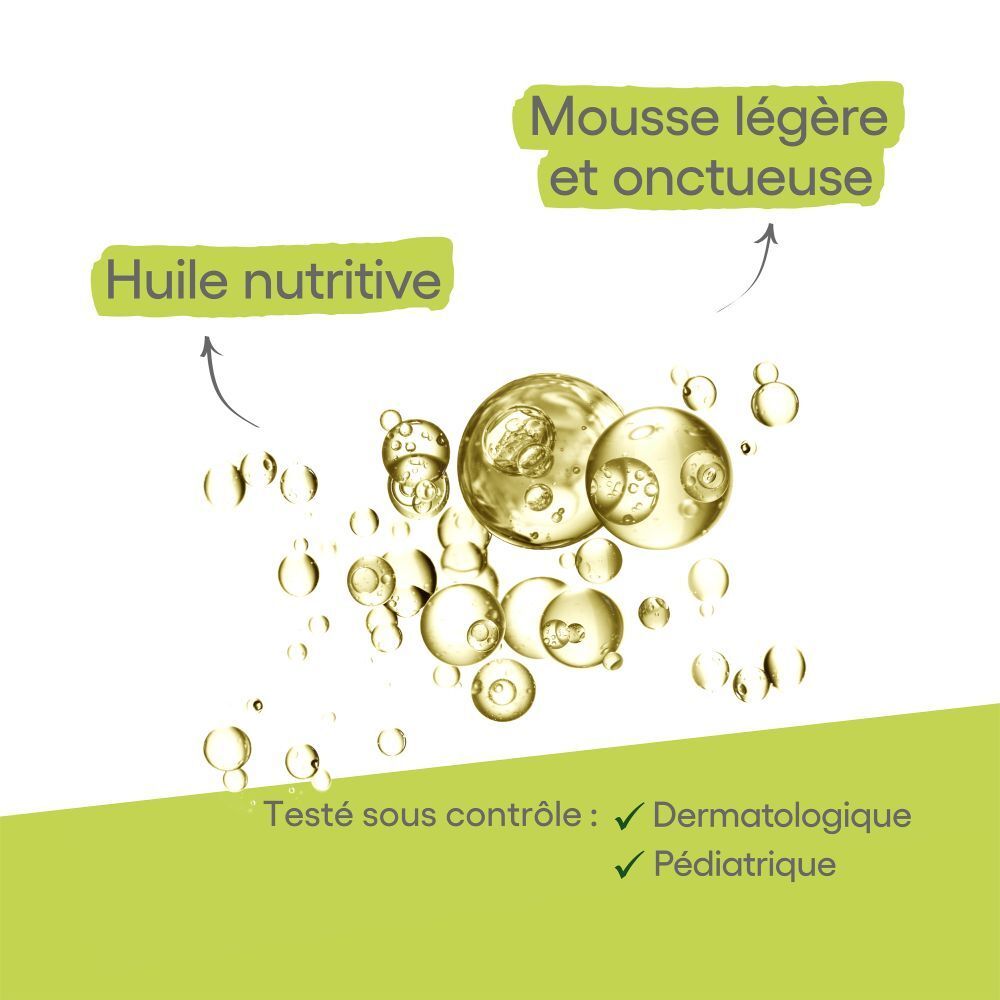 Flacon A-Derma EXOMEGA CONTROL. Texte et logos en français.