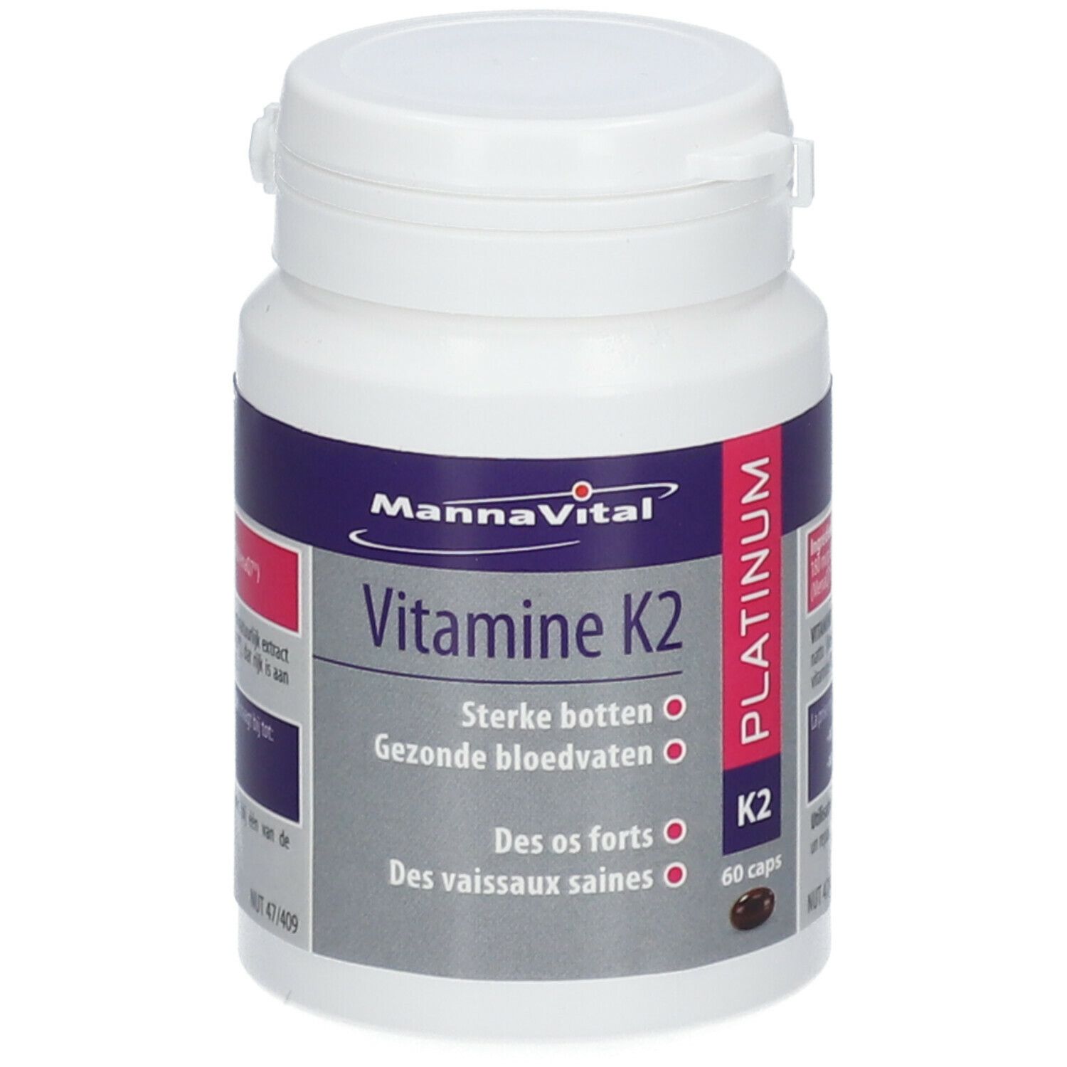 MannaVital Vitamine K2 Platinum