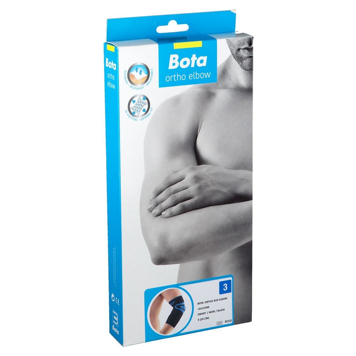 Bota Ortho Elbow 810 + Silicone Noir Taille 3