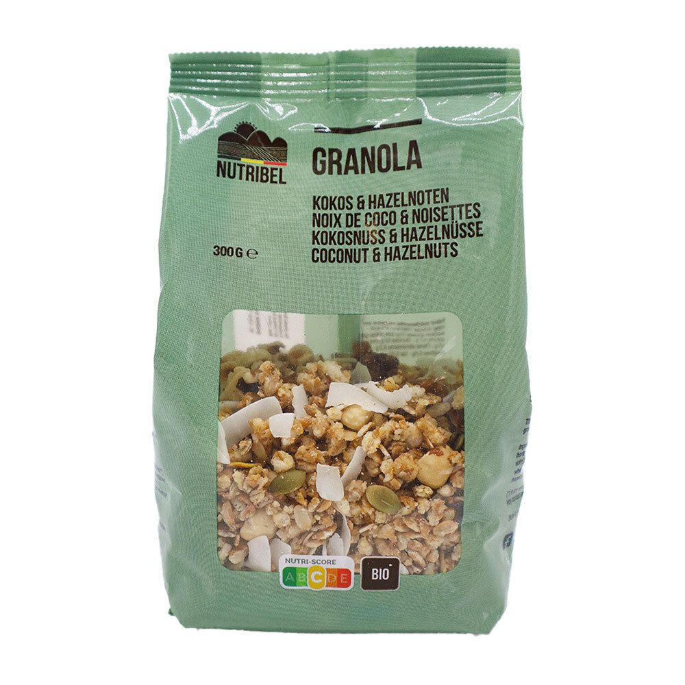 Nutribel Granola Noix de Coco & Noisettes