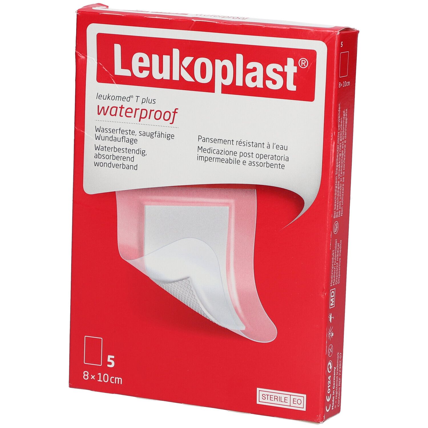 Leukoplast® Leukomed® T Plus Stérile 8 x 10 cm