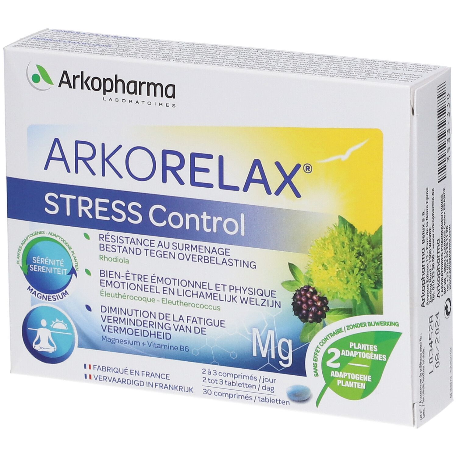 Arkorelax® Stress Control 30 Tabletten