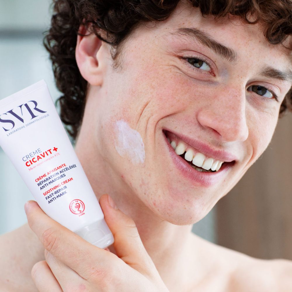 SVR CICAVIT+ Crème tube. Franse tekst. Voor geïrriteerde huid. 100ml.