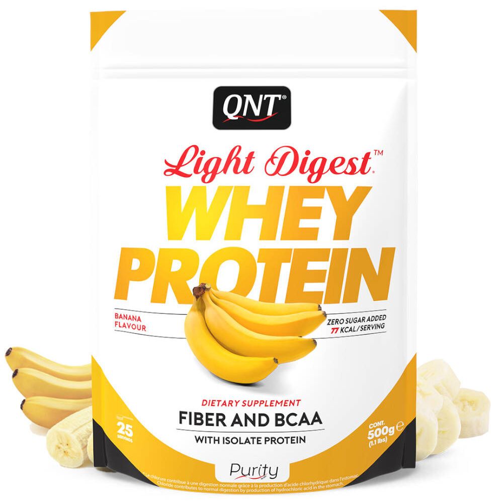 QNT Light Digest Whey Protein Banane