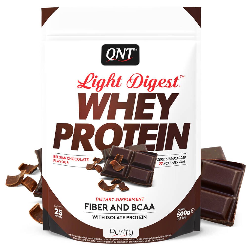 QNT Light Digest Whey Protein Chocolat Belge
