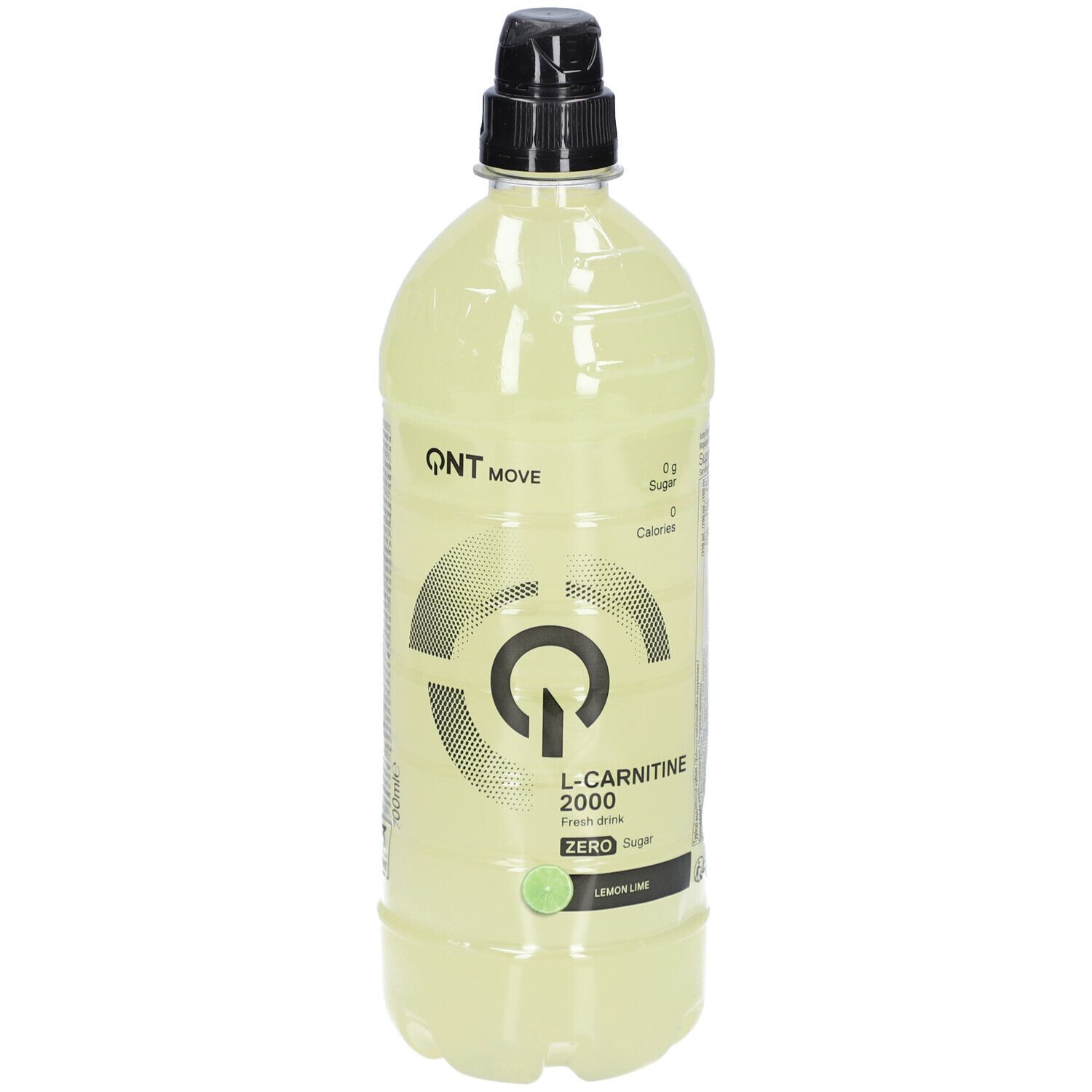 QNT L-Carnitine 2000 mg Zéro Calorie Citron-Citron vert