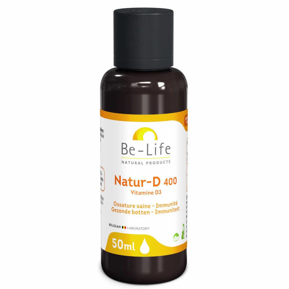 Be-Life Natur-D 400 Gouttes Vitamine D3 naturelle