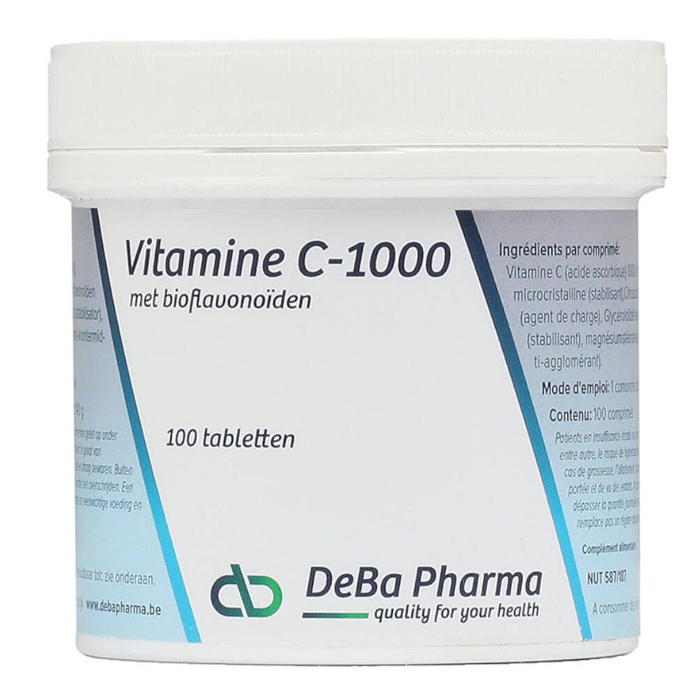 Vitamine C-1000 mg avec Bioflavonoïdes