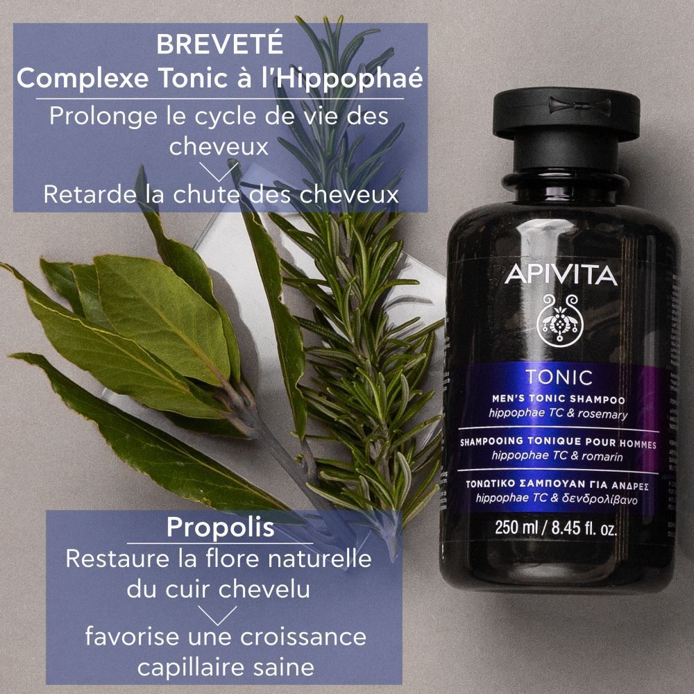 Produit avec texte et ingrédients: Propolis, Romarin, Laurier. Prolonge le cycle de vie.