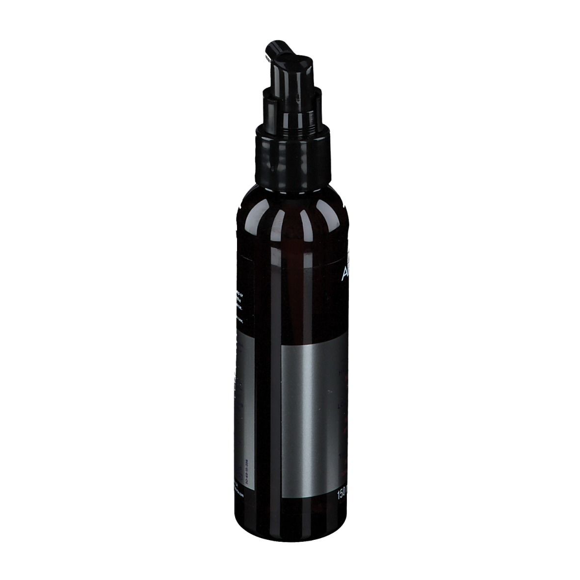 Flacon marron avec pompe noire. Inscriptions: APIVITA, TONIC, Hair Loss Lotion.