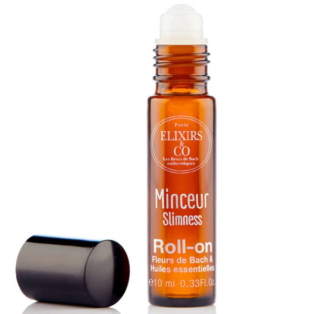 Elixirs & Co Roll-On Minceur Fleurs de Bach & Huiles essentielles