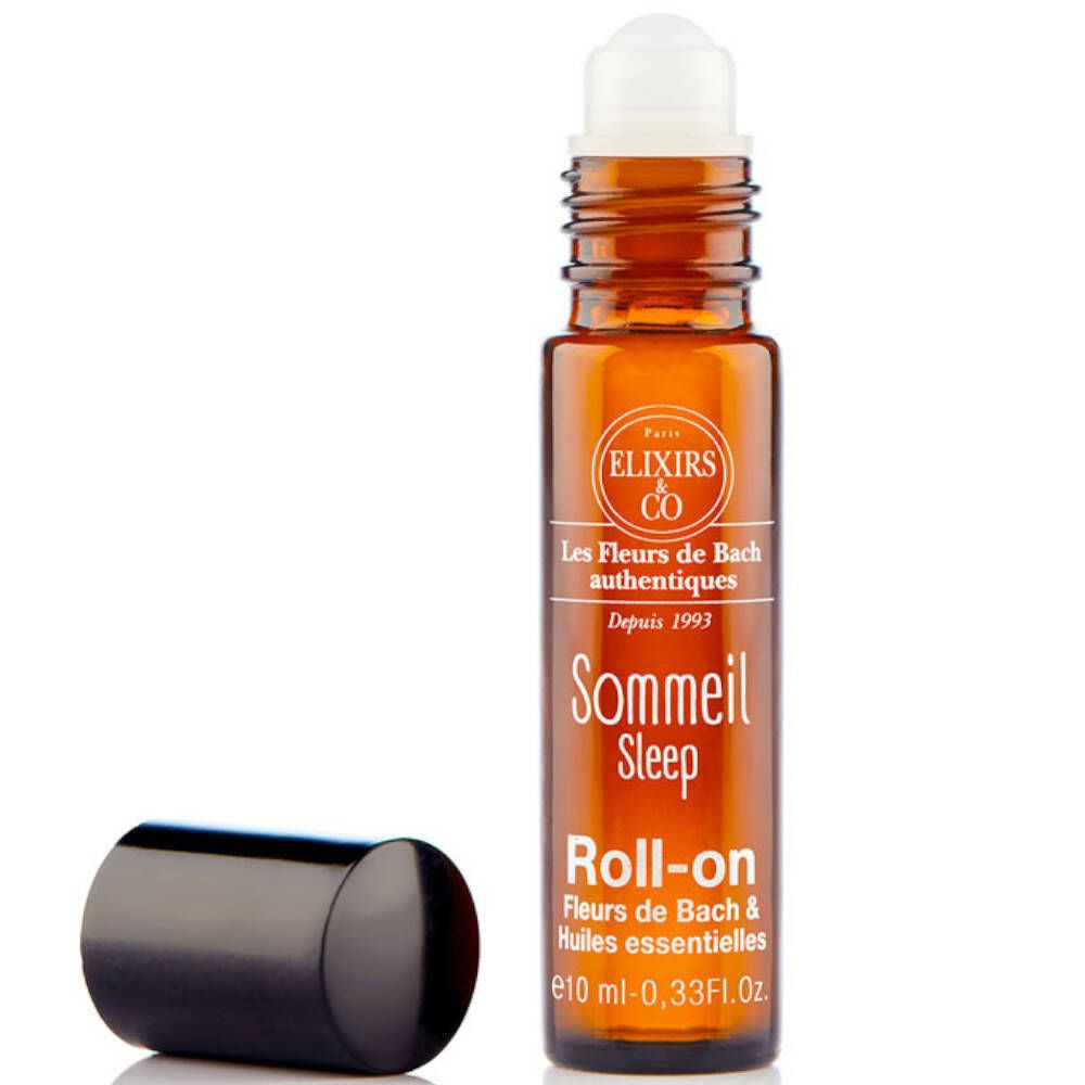 Elixirs & Co Roll-On Sommeil Fleurs de Bach & Huiles essentielles