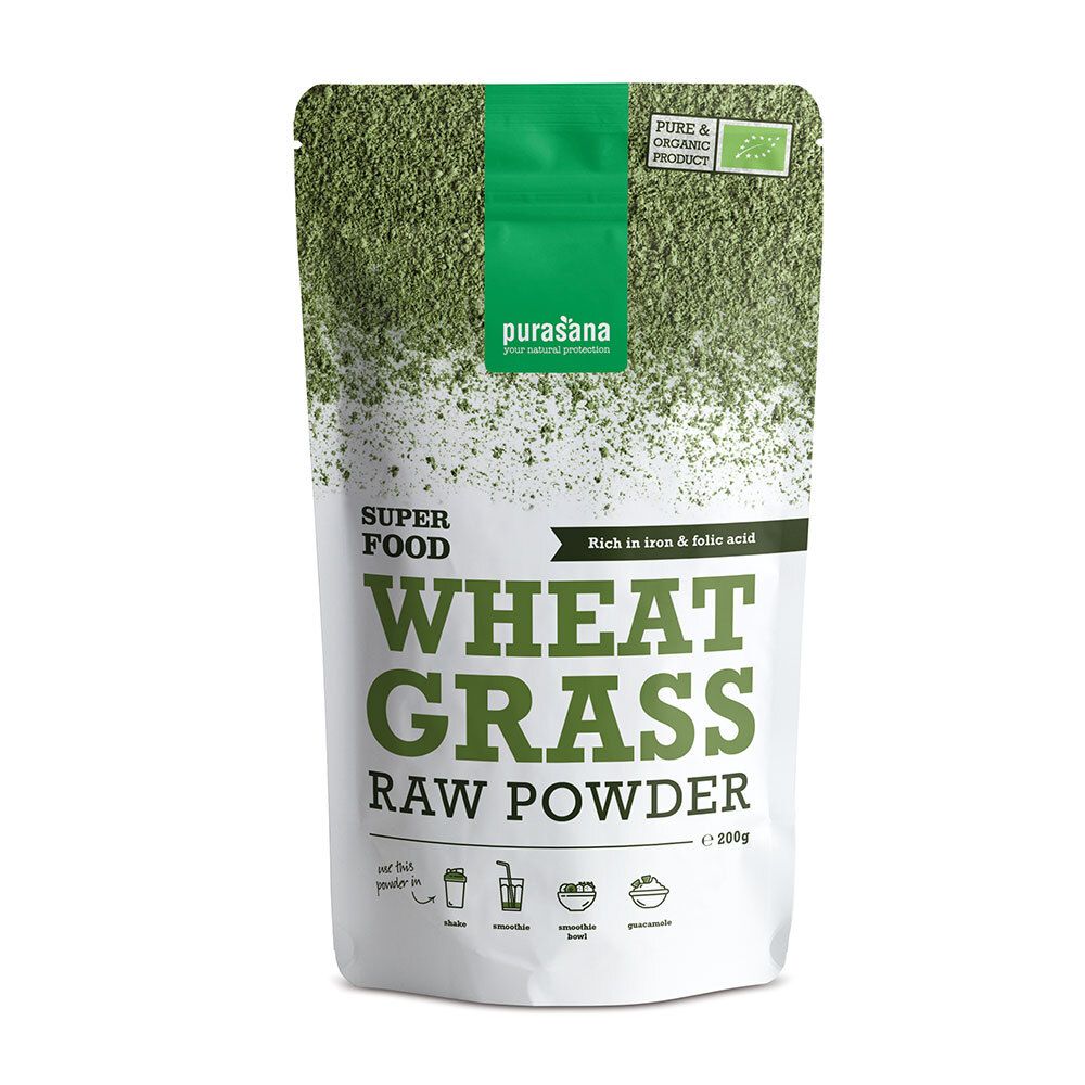 purasana® WHEAT GRASS RAW POWDER