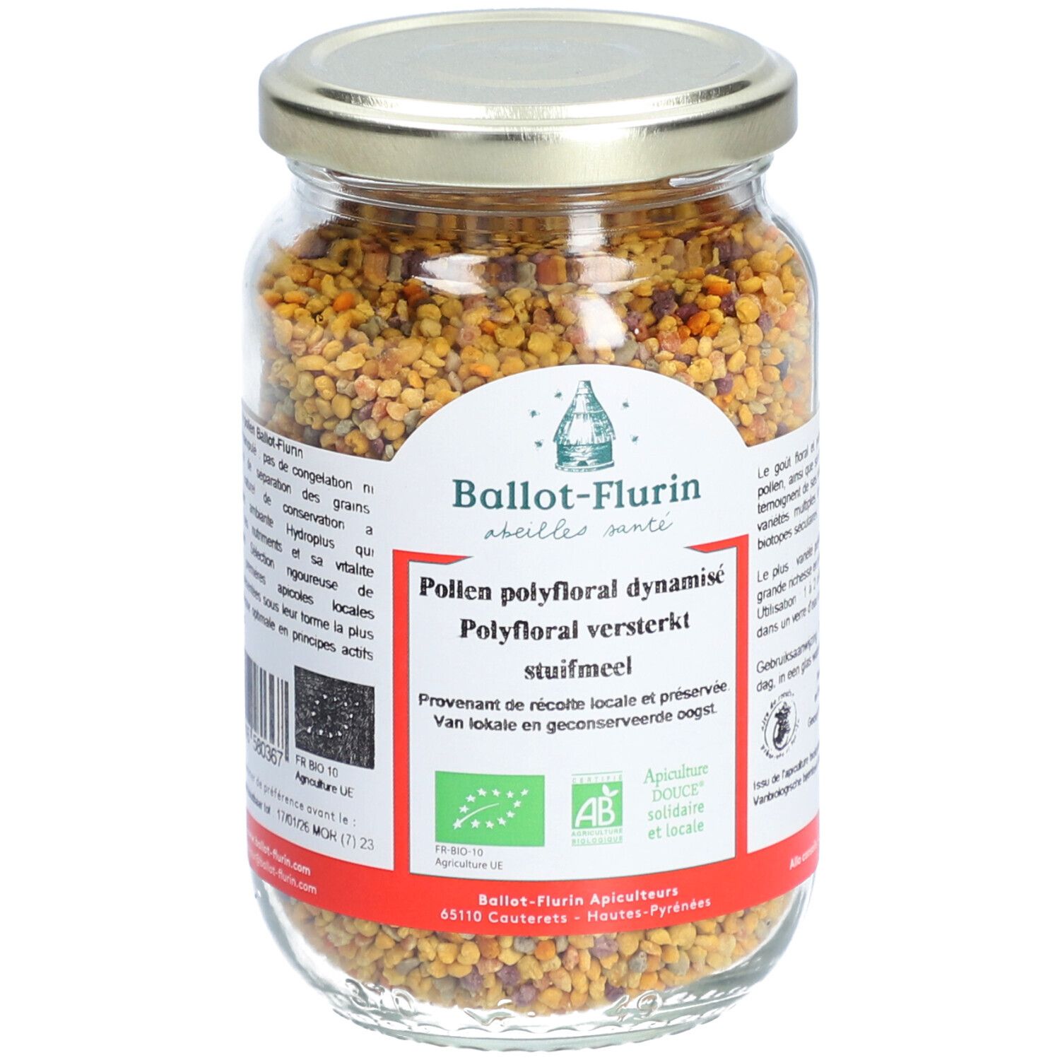 Ballot-Flurin Polyfloral Versterkt Stuifmeel 210 Voeding