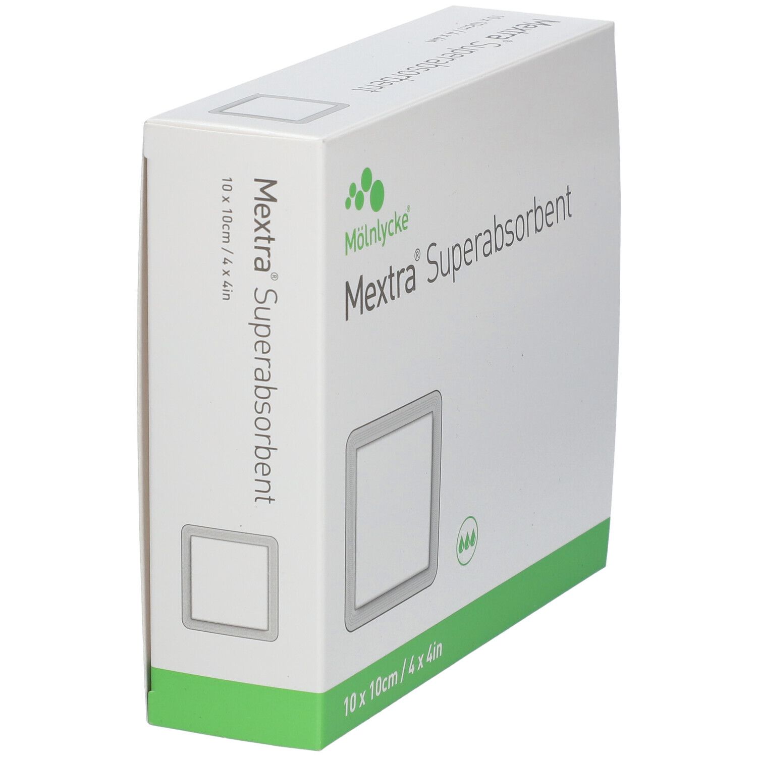 Mextra Suprasorb 10x10 cm 610700 10 St Kompressen