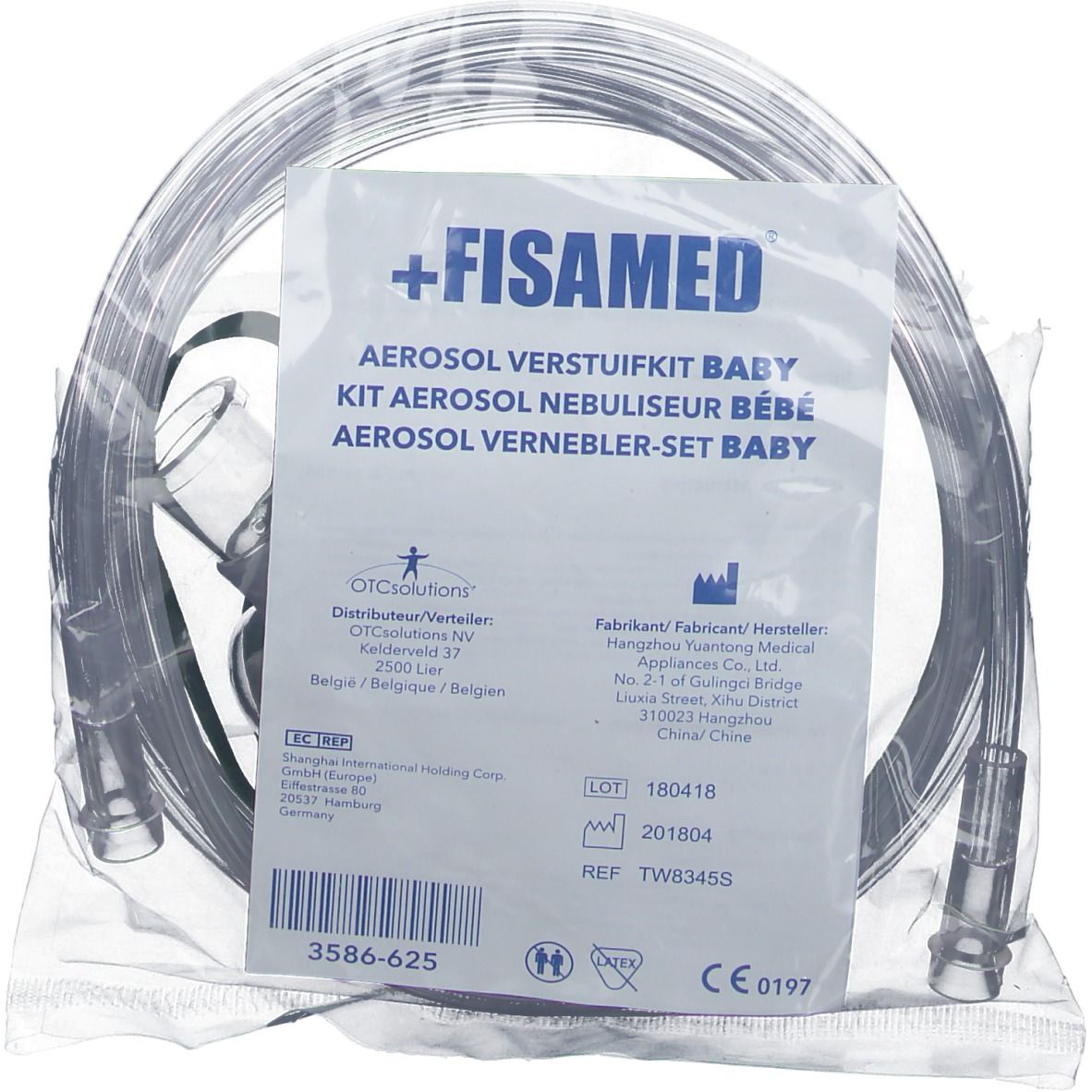 Fisamed Aerosol Verstuifkit Baby 1 St Set