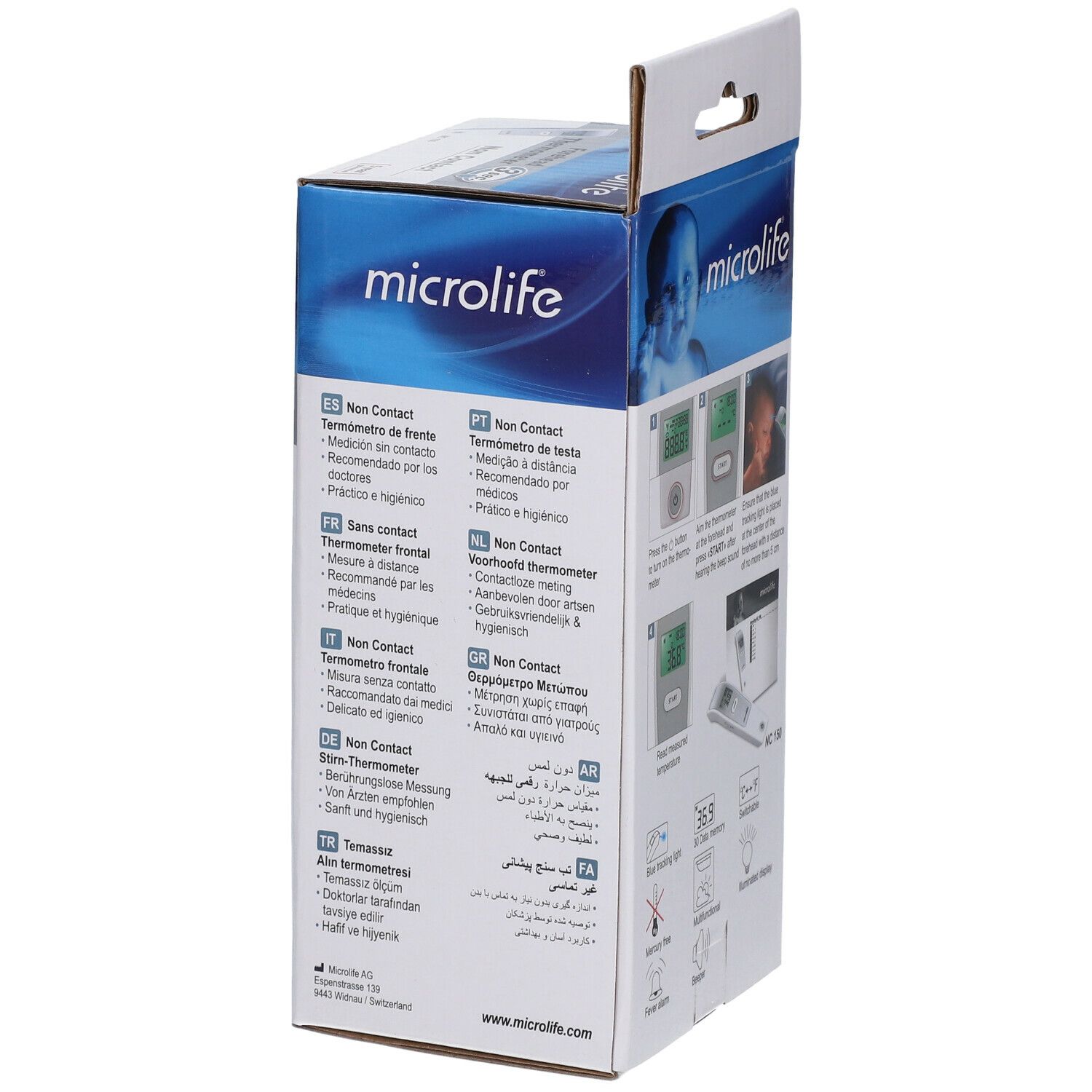 microlife® NC 150 kontaktloses Fieberthermometer