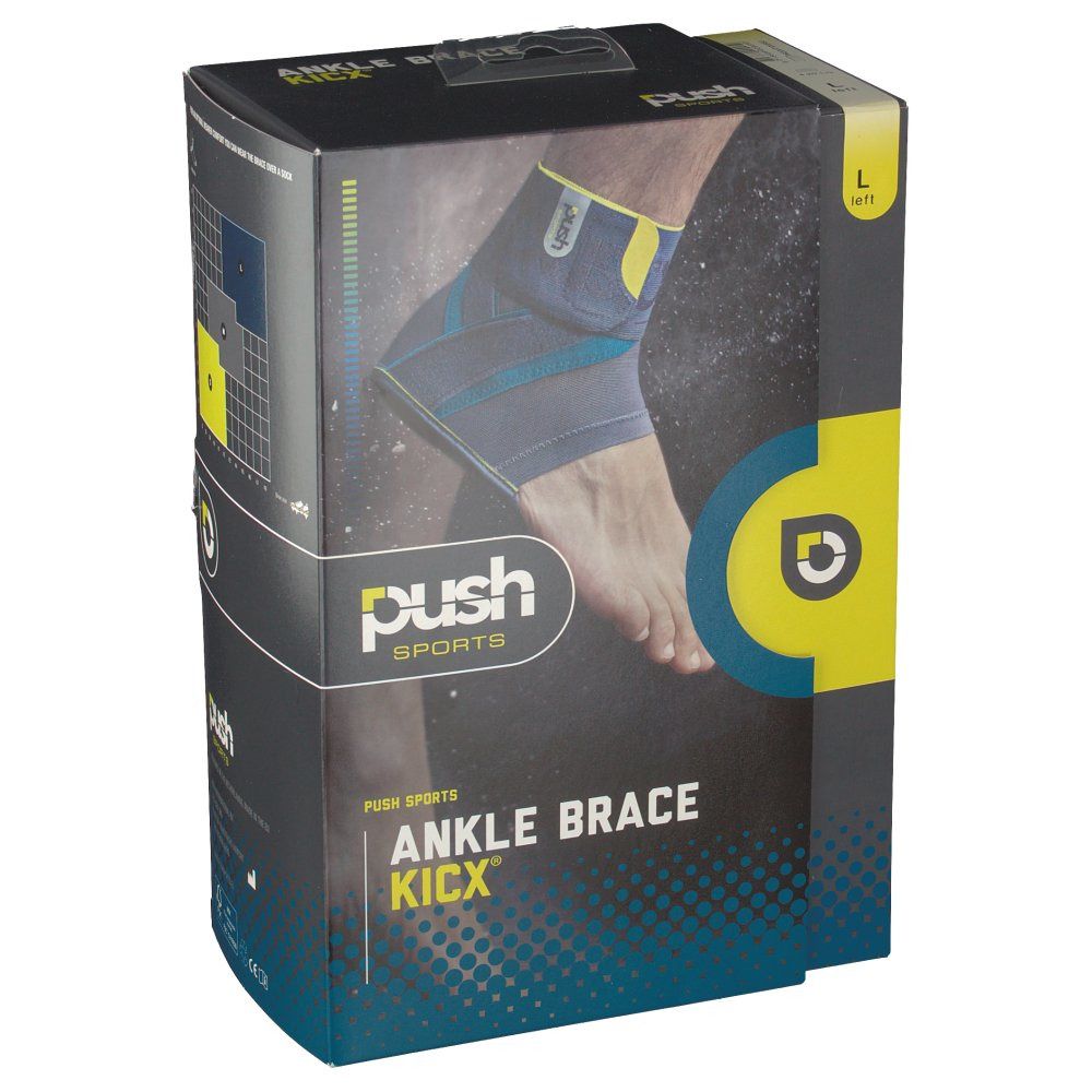 push Sports Chevillère Kicx® Gauche Large 34,5-39,5 cm