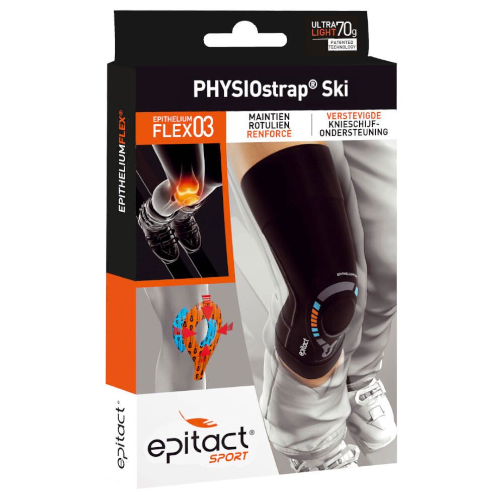 epitact® Sport PHYSIOstrap™ Ski Genouillère Epitheliumflex® 03 S