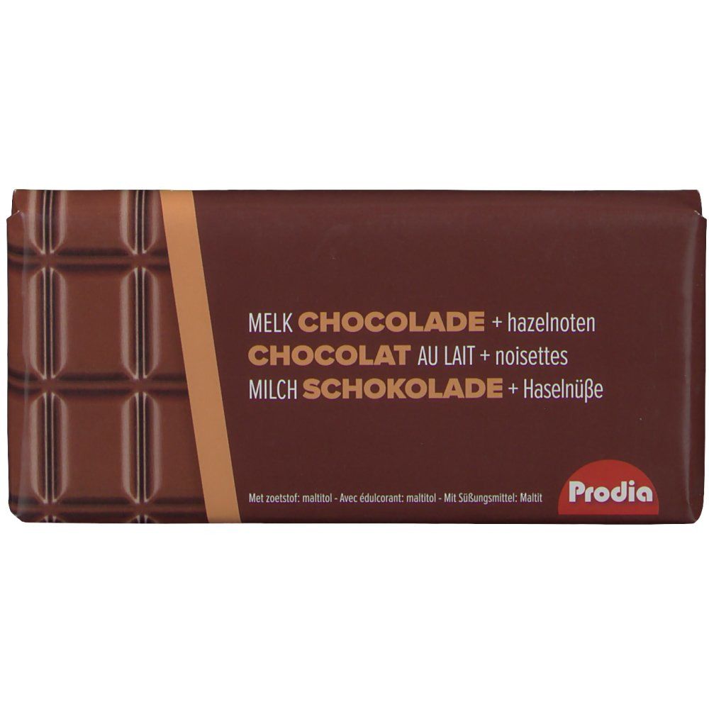 Prodia Vollmilchschokolade + Haselnüsse