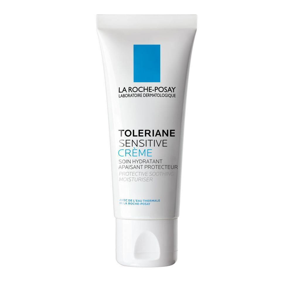 Dos du tube. Texte : 40 ml/39 g. Texte : Répare et protège la barrière cutanée. 0% alcool.