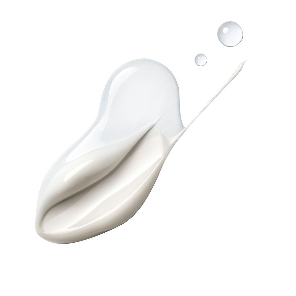 Texture crème. Texte : 0% alcool, parfum.