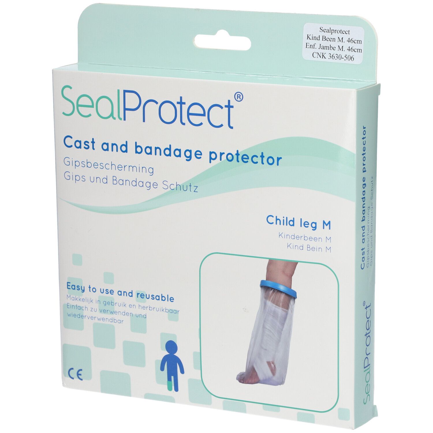 Sealprotect Beschermhoes Kind Been Medium 46 cm 1 Beschermers