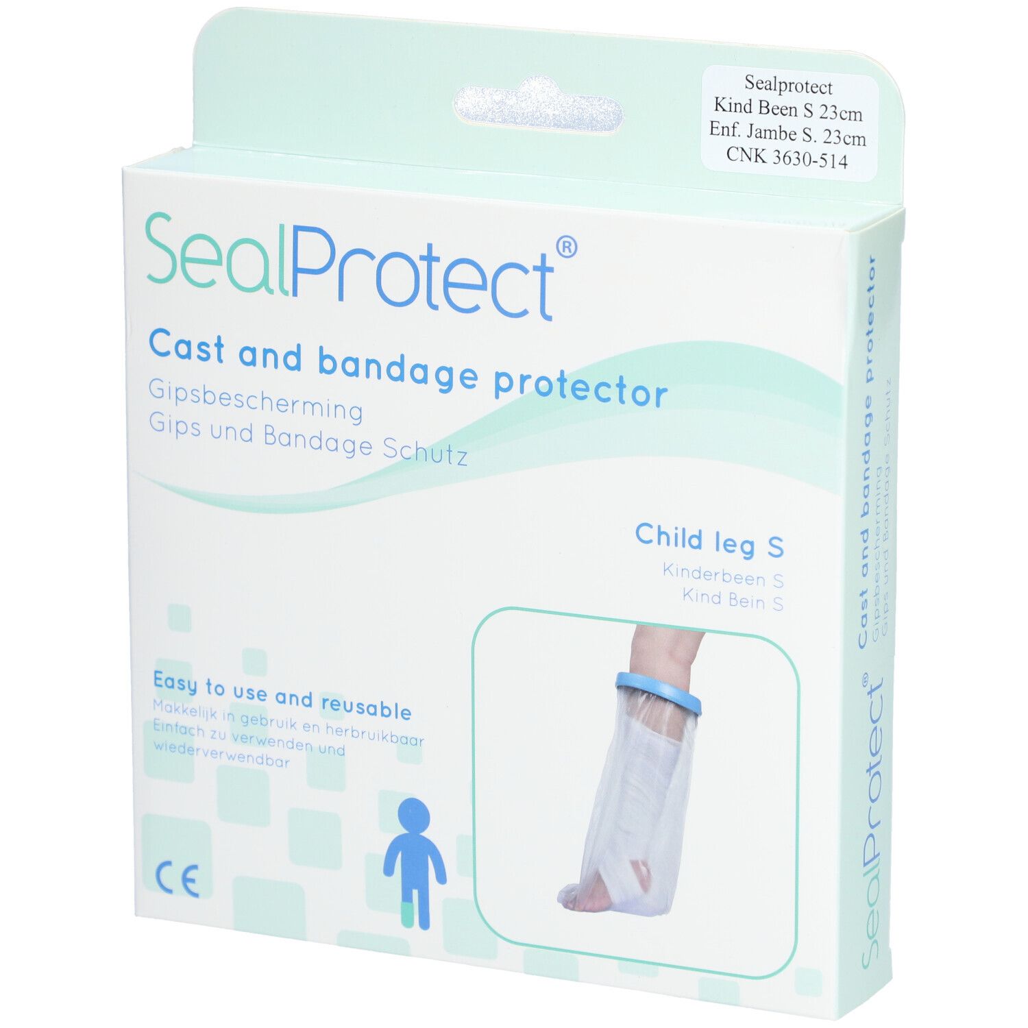 Sealprotect® Couverture de protection jambe enfant Small 29 cm