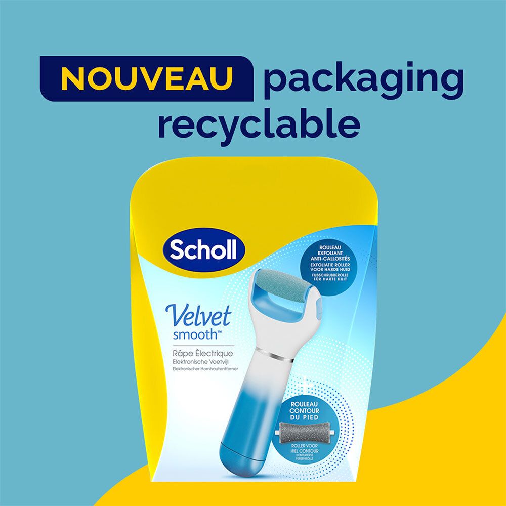 Emballage de la râpe électrique. Nouveau packaging recyclable.