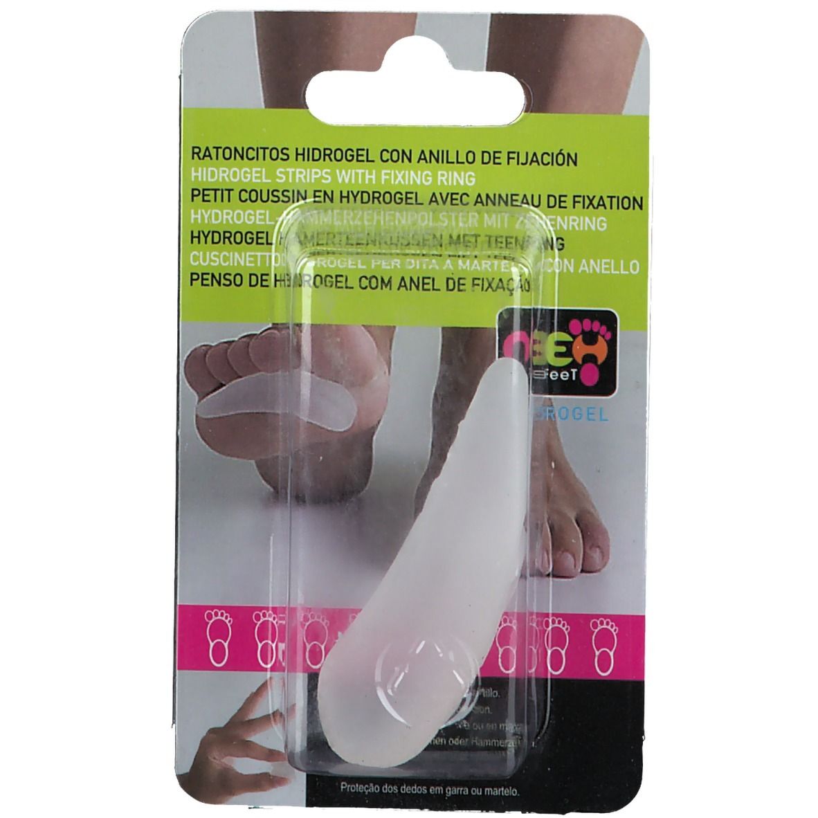 NEH Feet Hydrogel Coussin Orteil Droite Taille 39-42
