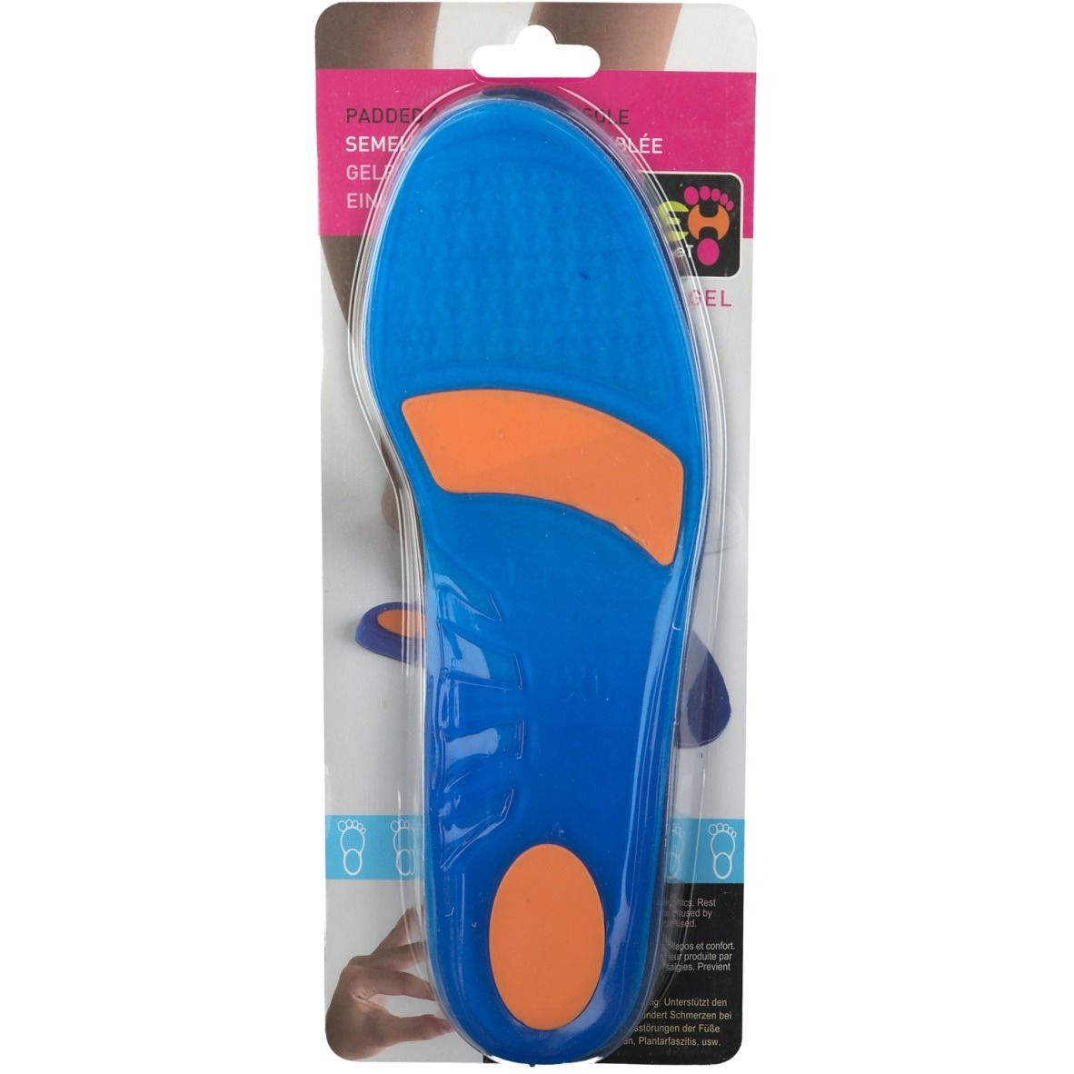 NEH Feet Semelle anatomique doublée Taille 45-46