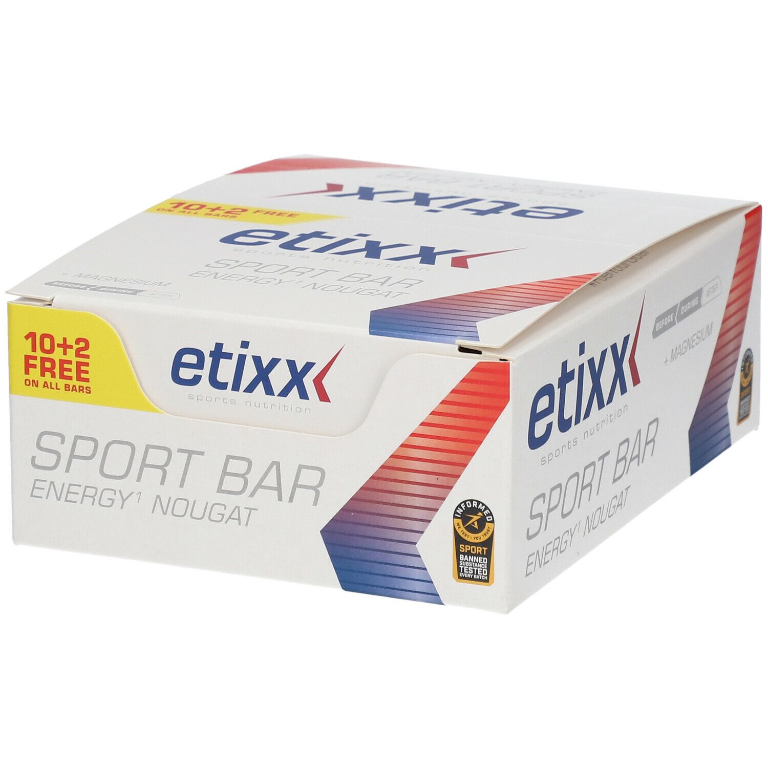 Etixx Energy Nougat Sportbar + Magnésium