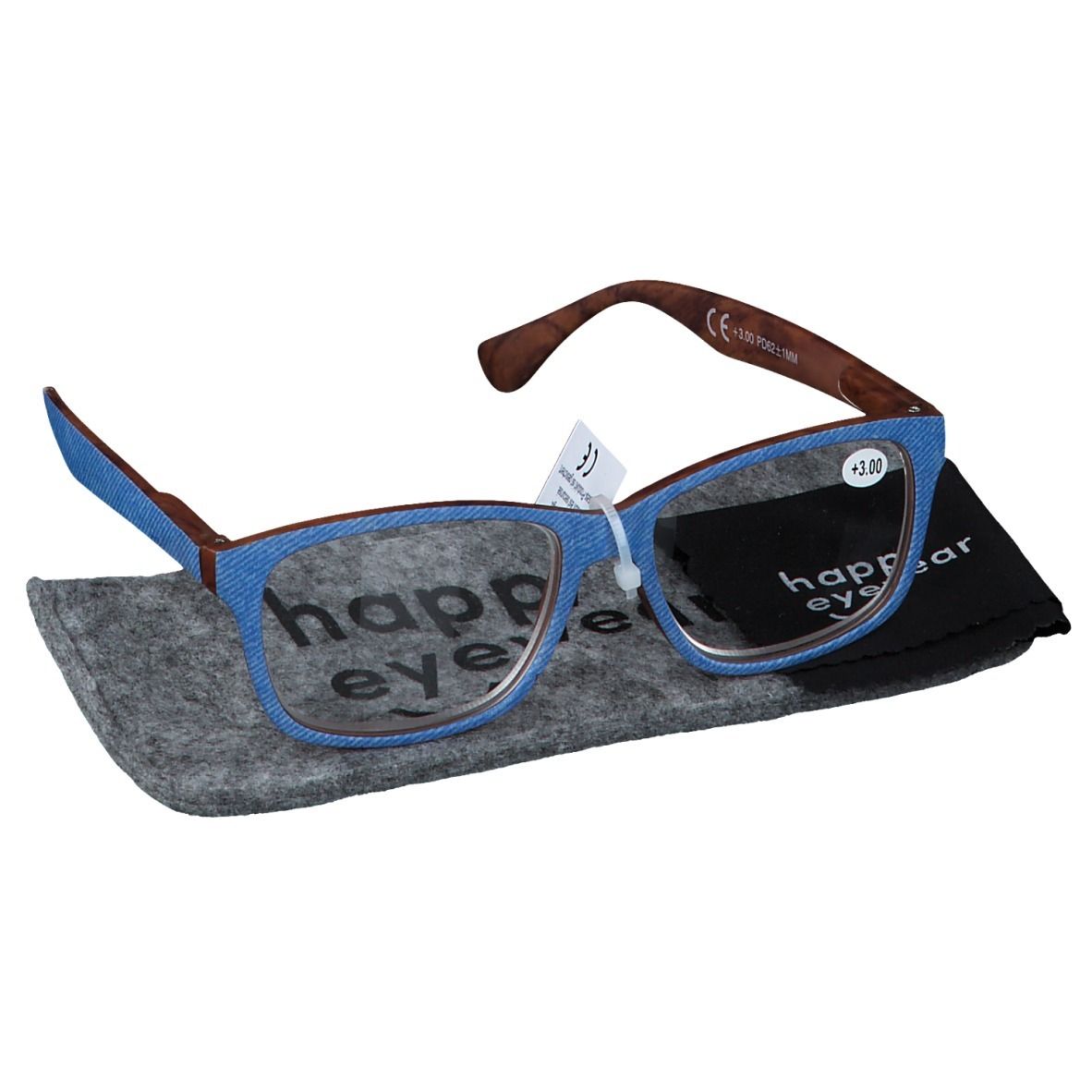 Pharma Glasses Leesbril Palerma Jeans +3,00 1 Bril
