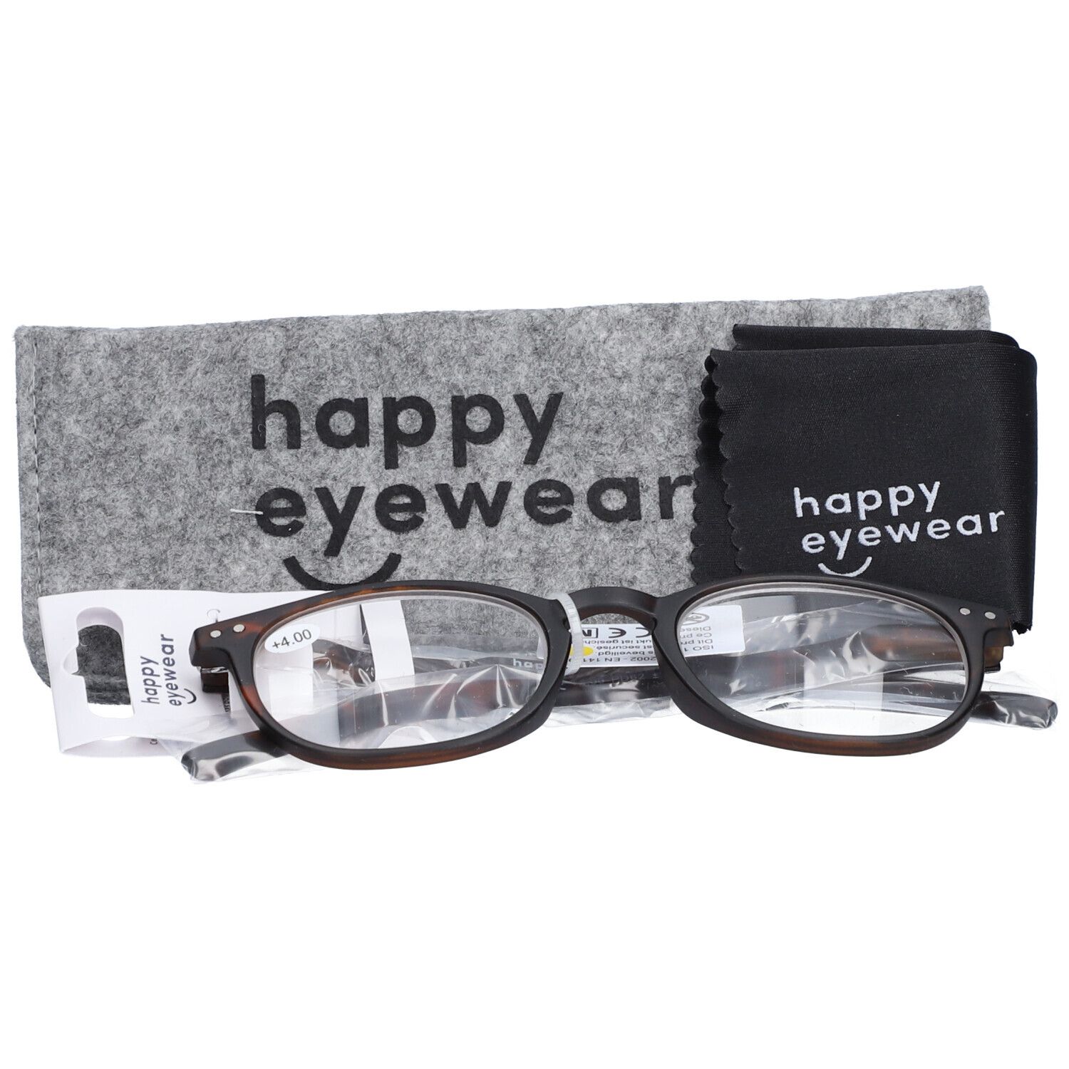 Pharma Glasses Lunettes Roma Tiger +4.00