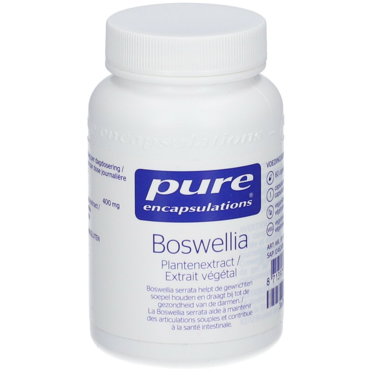 Pure Encapsulations Boswellia | Helpt de gewrichten soepel houden 60 Capsules