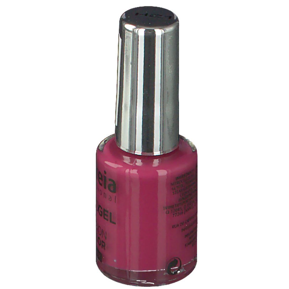 Nagellackflasche, rosa Farbe. Marke: Andreia Professional. Hybridgel, Fusion Color.