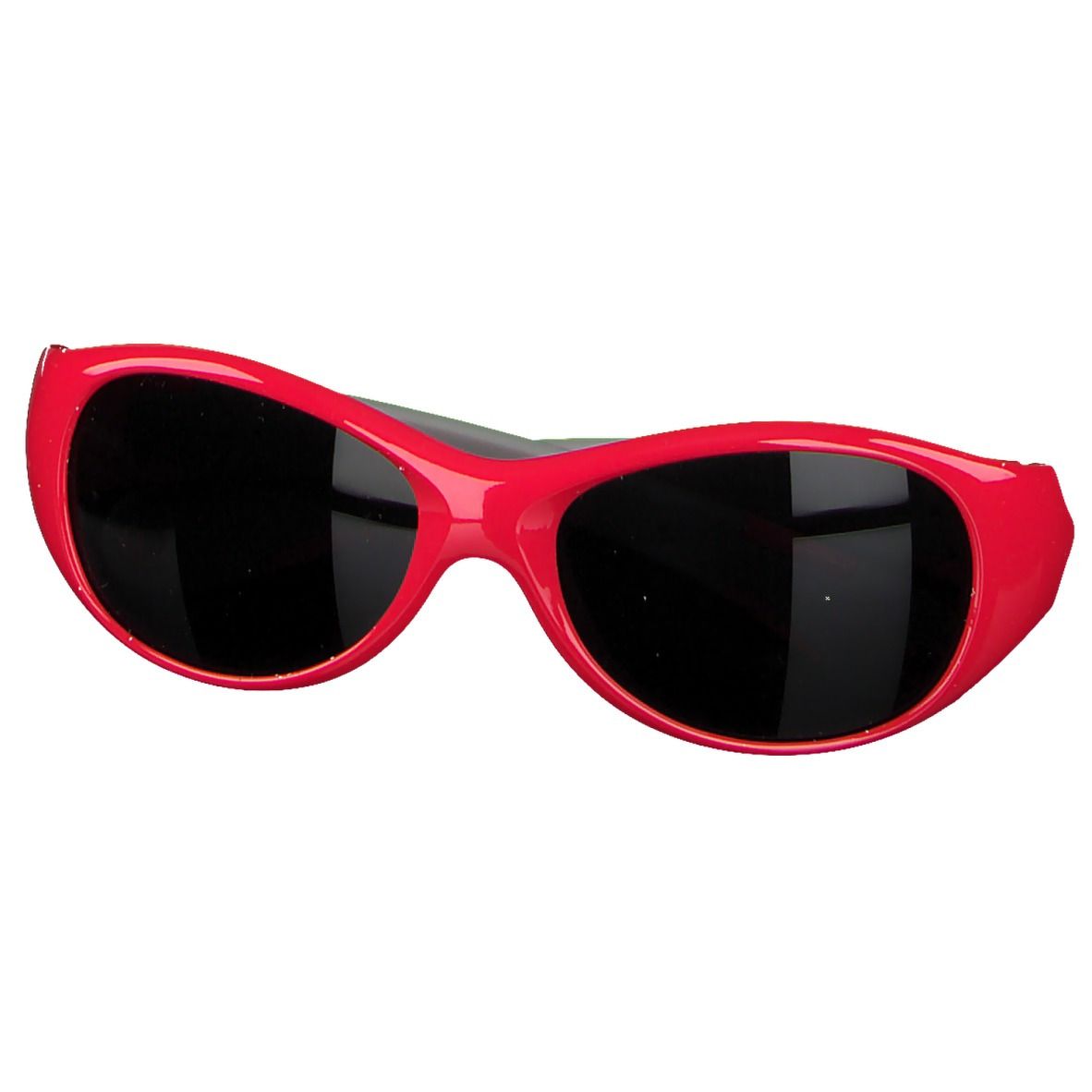 Sonnenbrille für Kinder Rot-Grau 4–12 Jahre