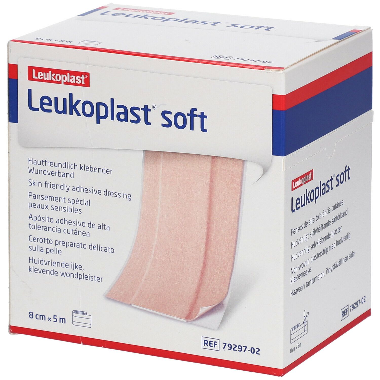 Leukoplast® Soft 8 cm x 5 m