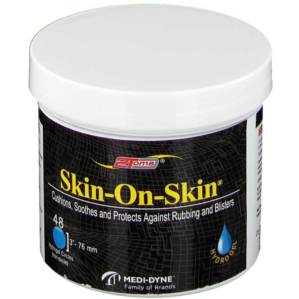 Medi-Dyne™ 2Toms® Skin-On-Skin® Hydrogel Circles 7,6 cm