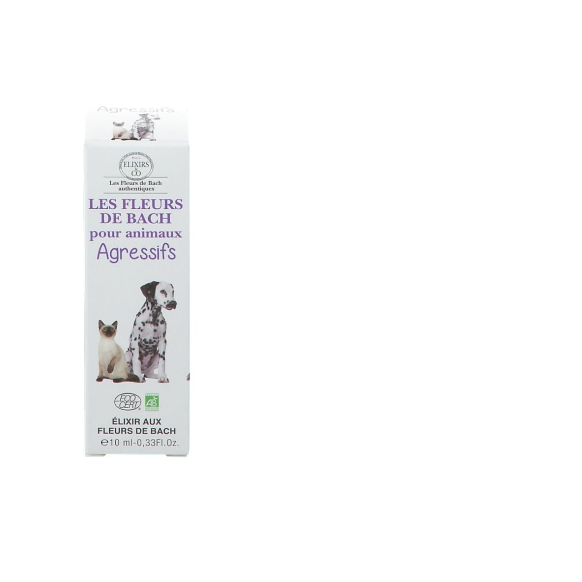 Kartonverpackung mit Text und Tierabbildungen. Grün-weißes Design.