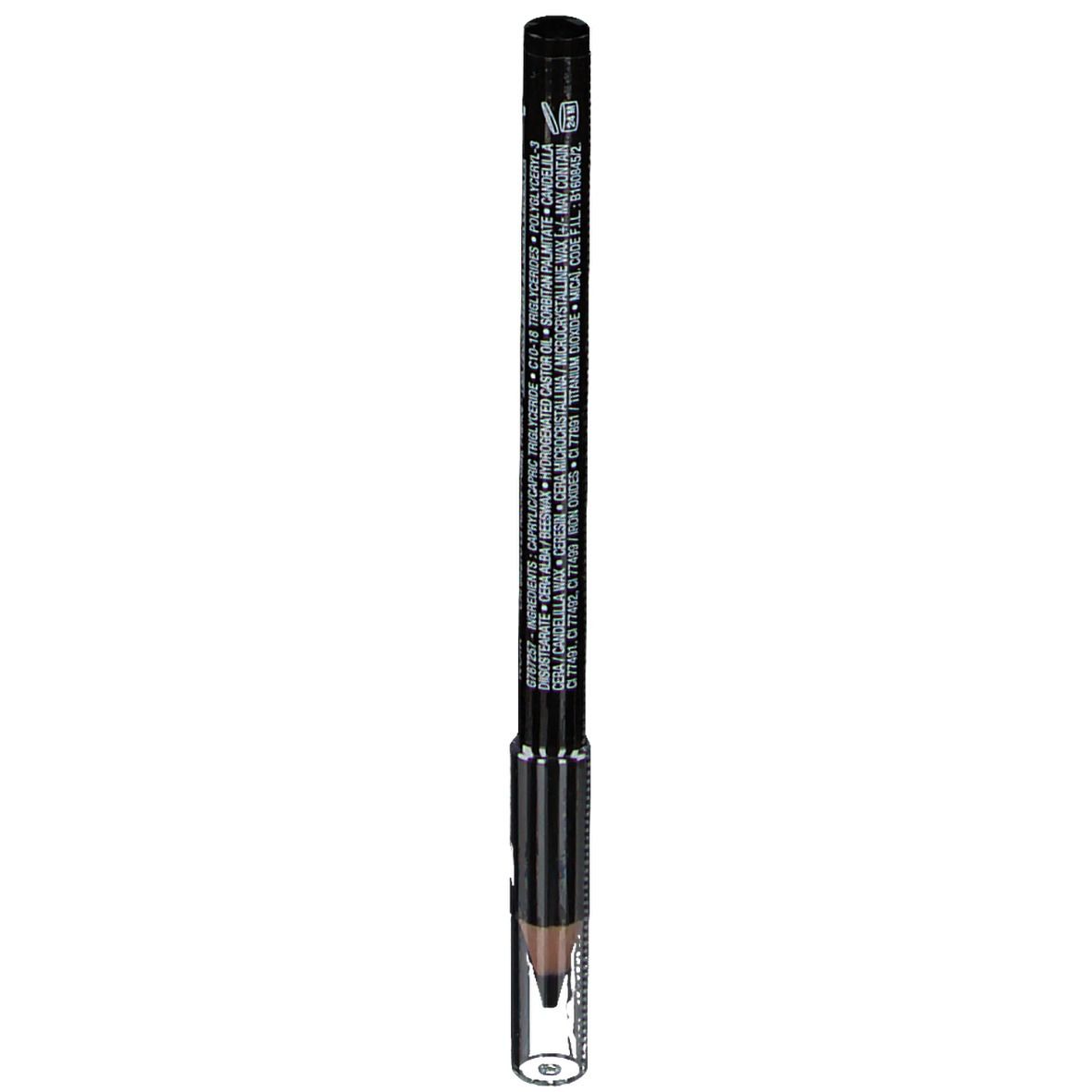 Crayon khôl noir avec capuchon transparent. Inscription: La Roche-Posay.